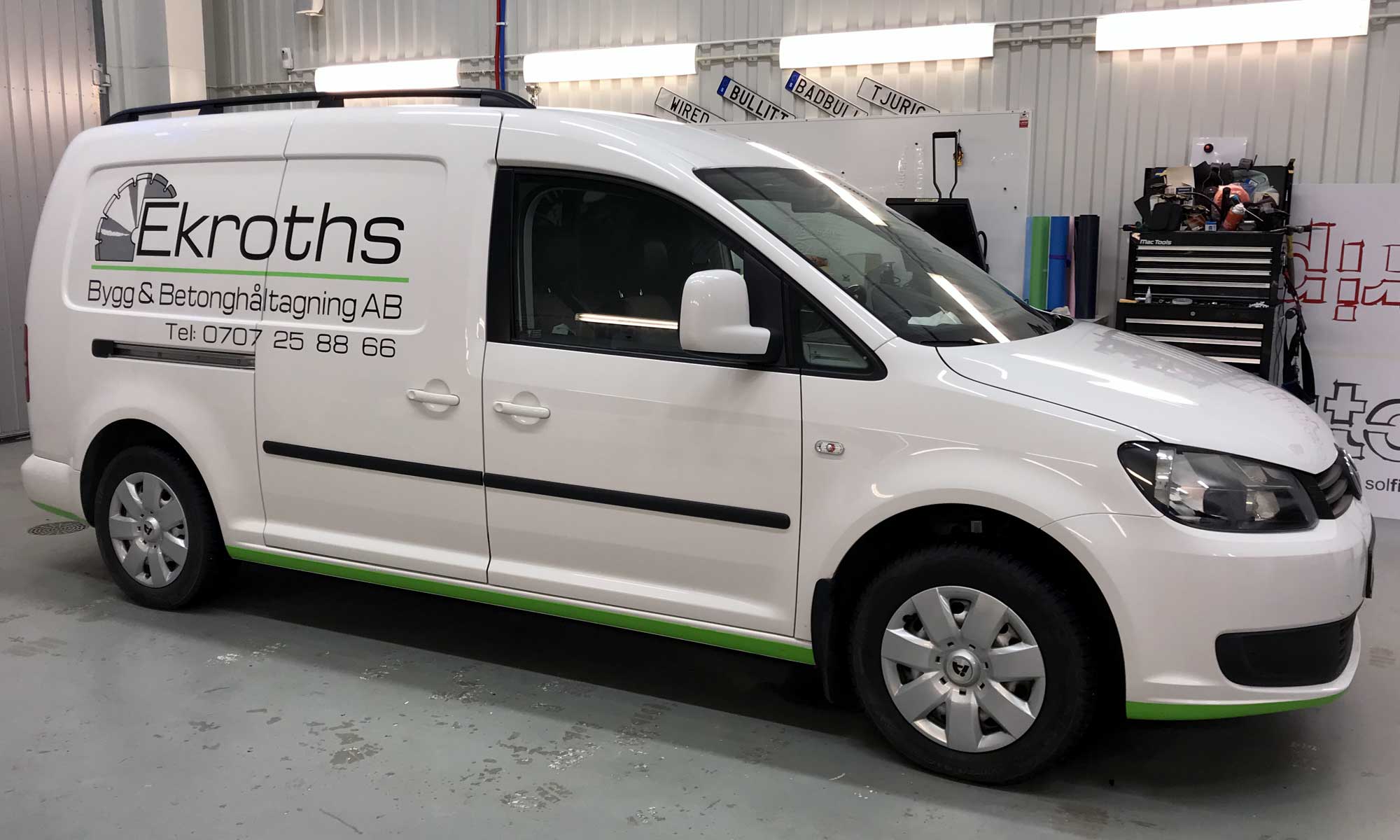 VW CADDY – utfört uppdrag