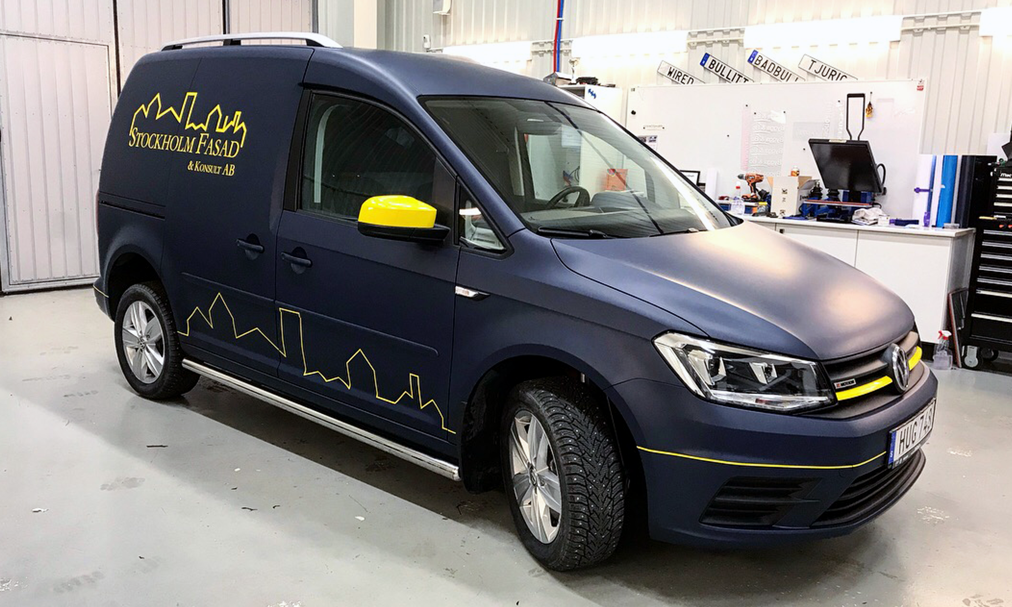 VW CADDY R – utfört uppdrag
