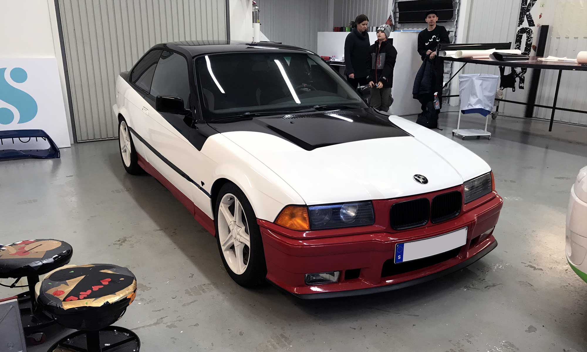 BMW E36 – utfört uppdrag