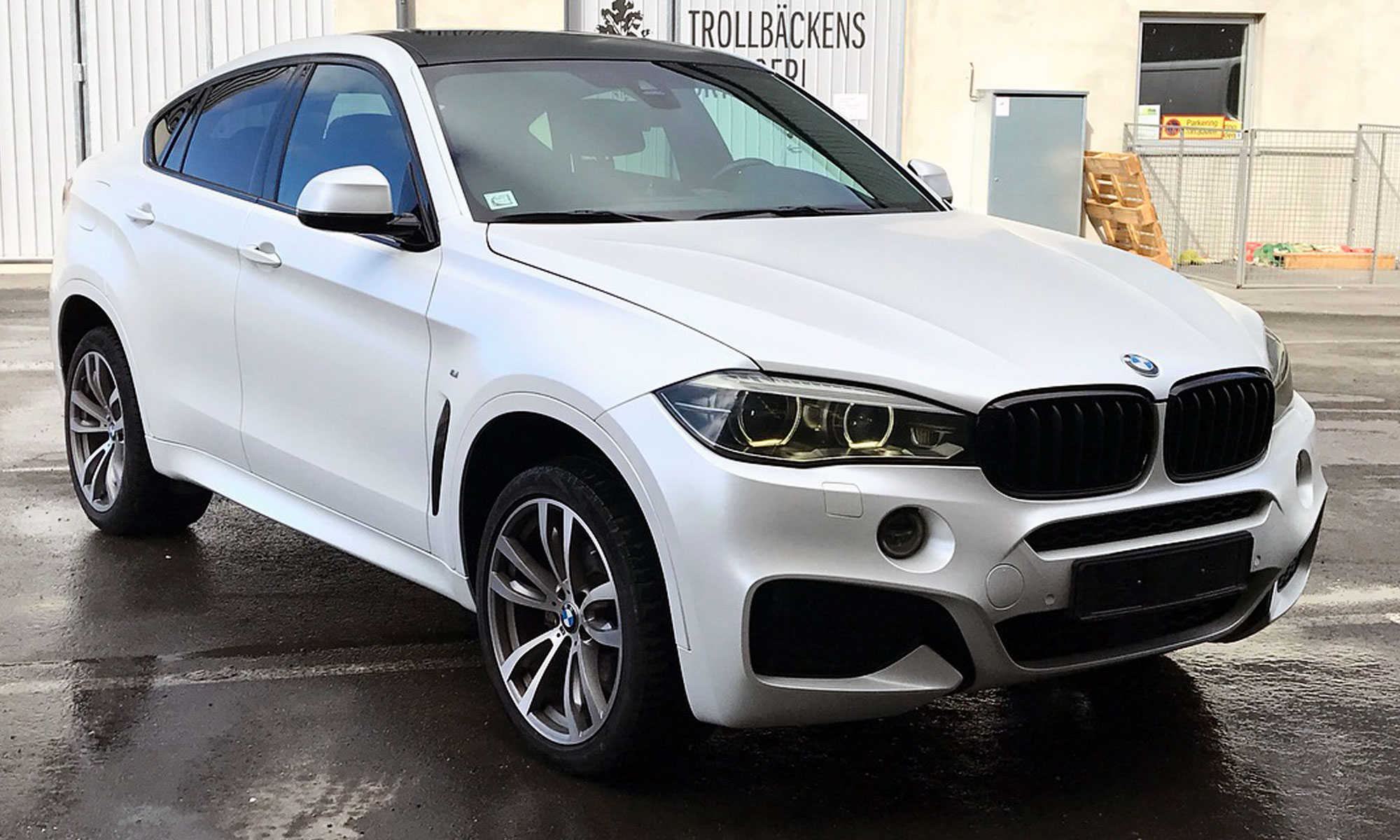 BMW X6 – utfört uppdrag