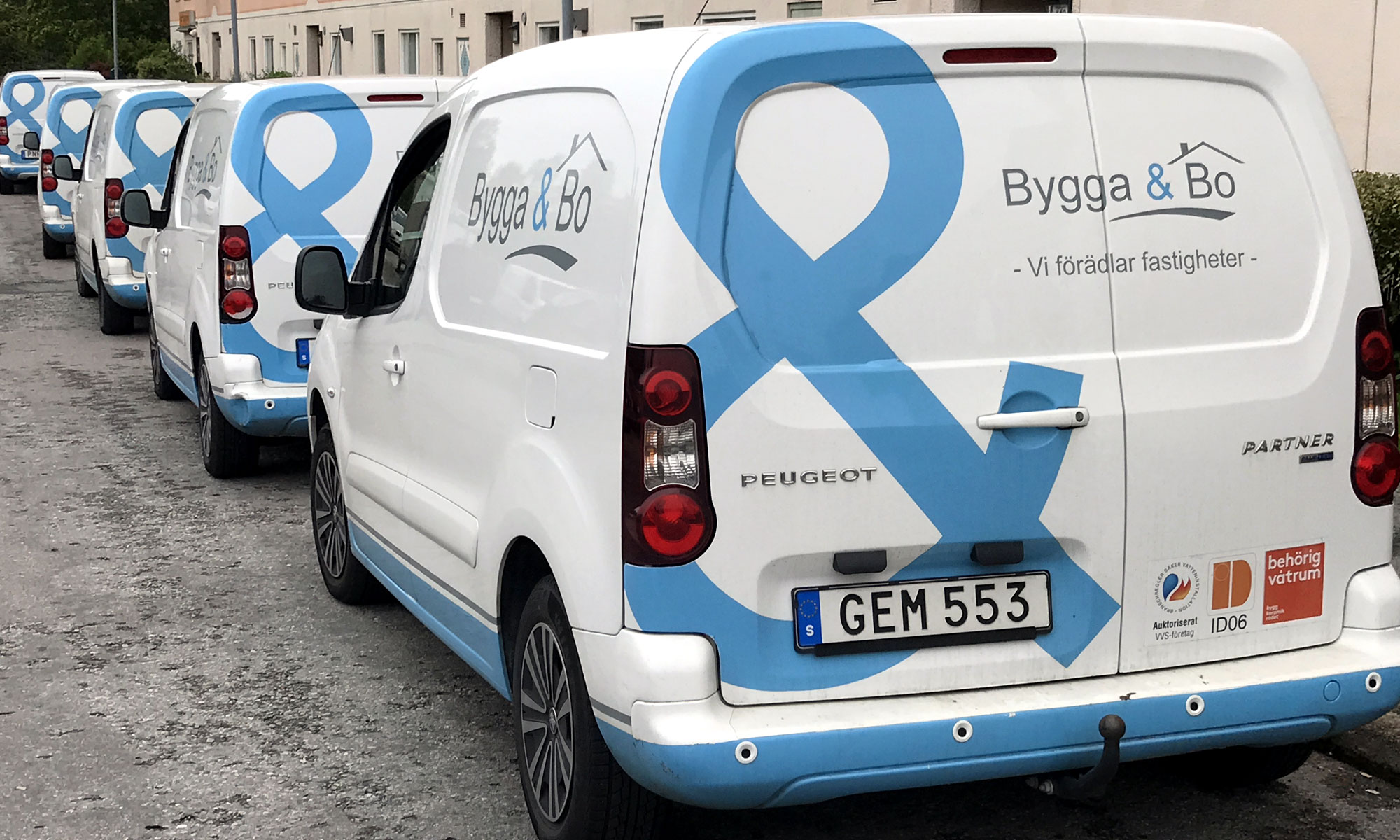 PEUGEOT PARTNER BYGGA & BO – utfört uppdrag