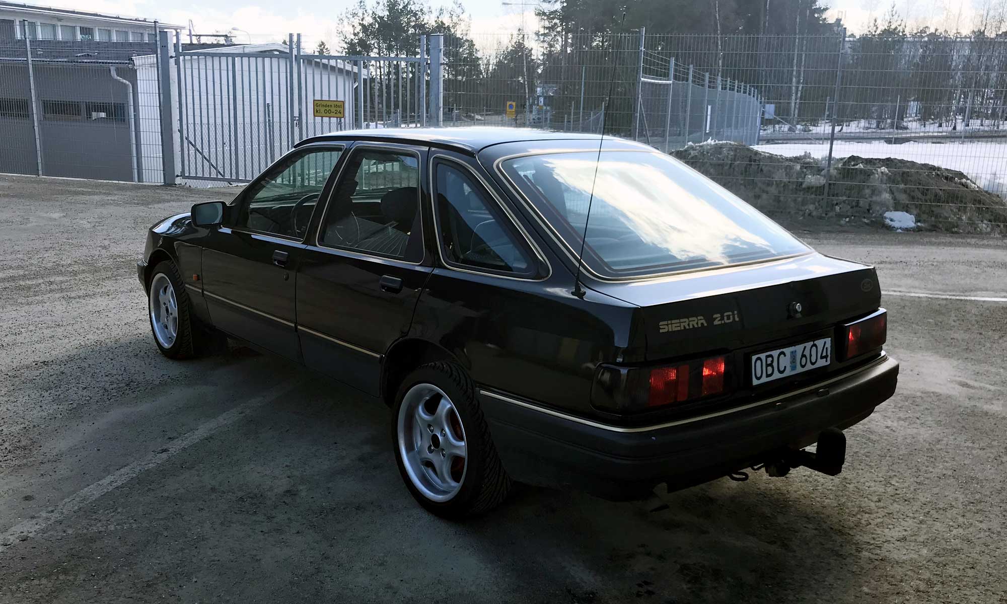 FORD SIERRA BANDIT – utfört uppdrag