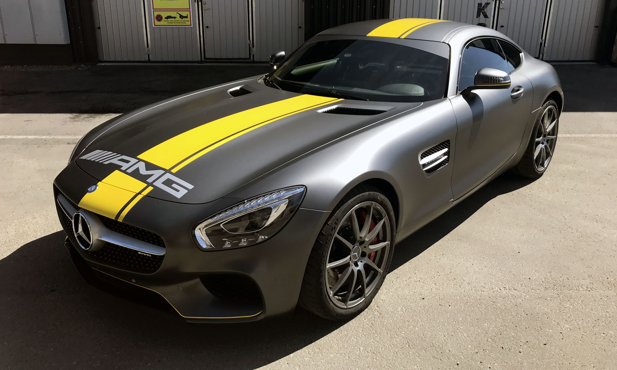 Mercedes GT S – utfört uppdrag