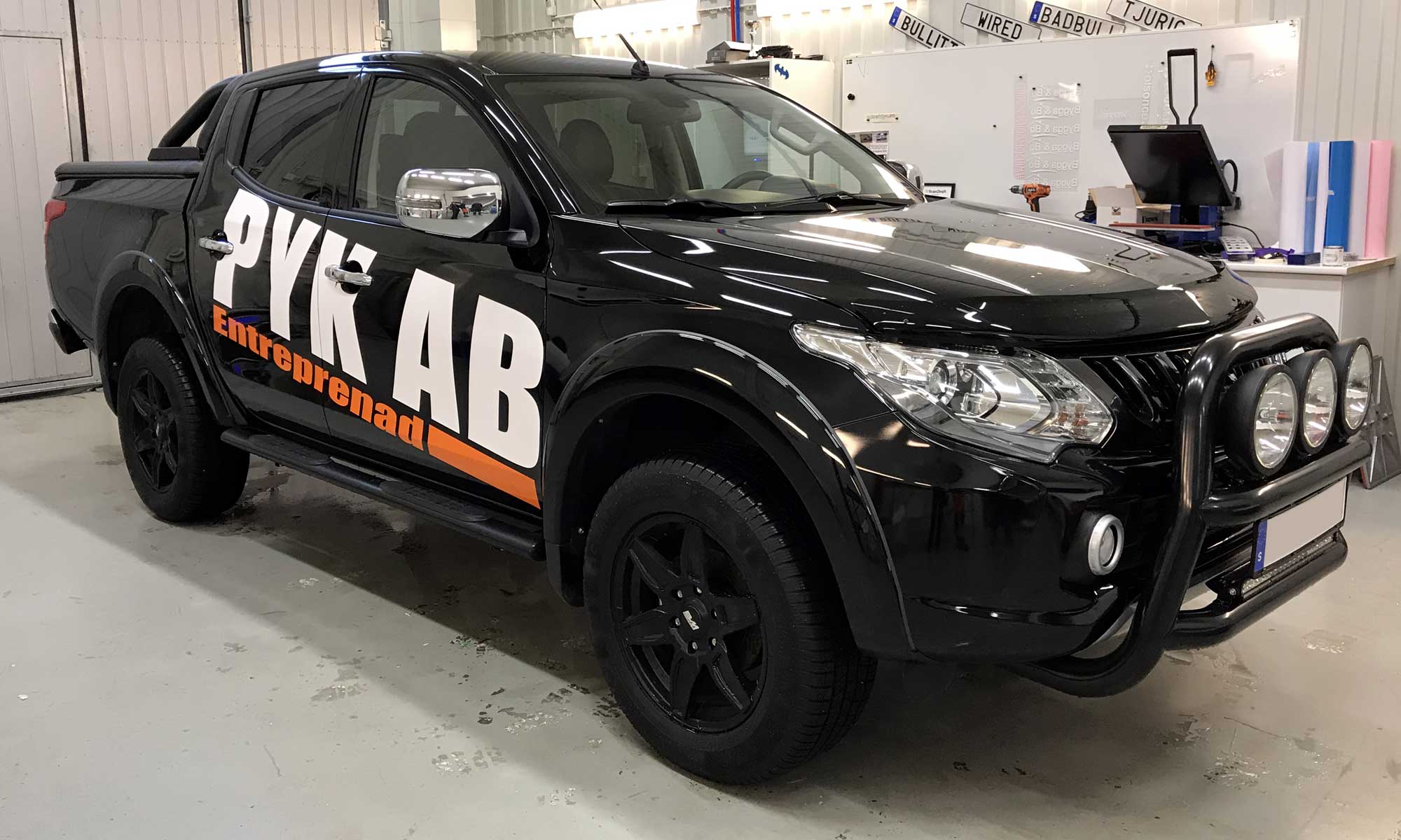 MITSUBISHI – utfört uppdrag