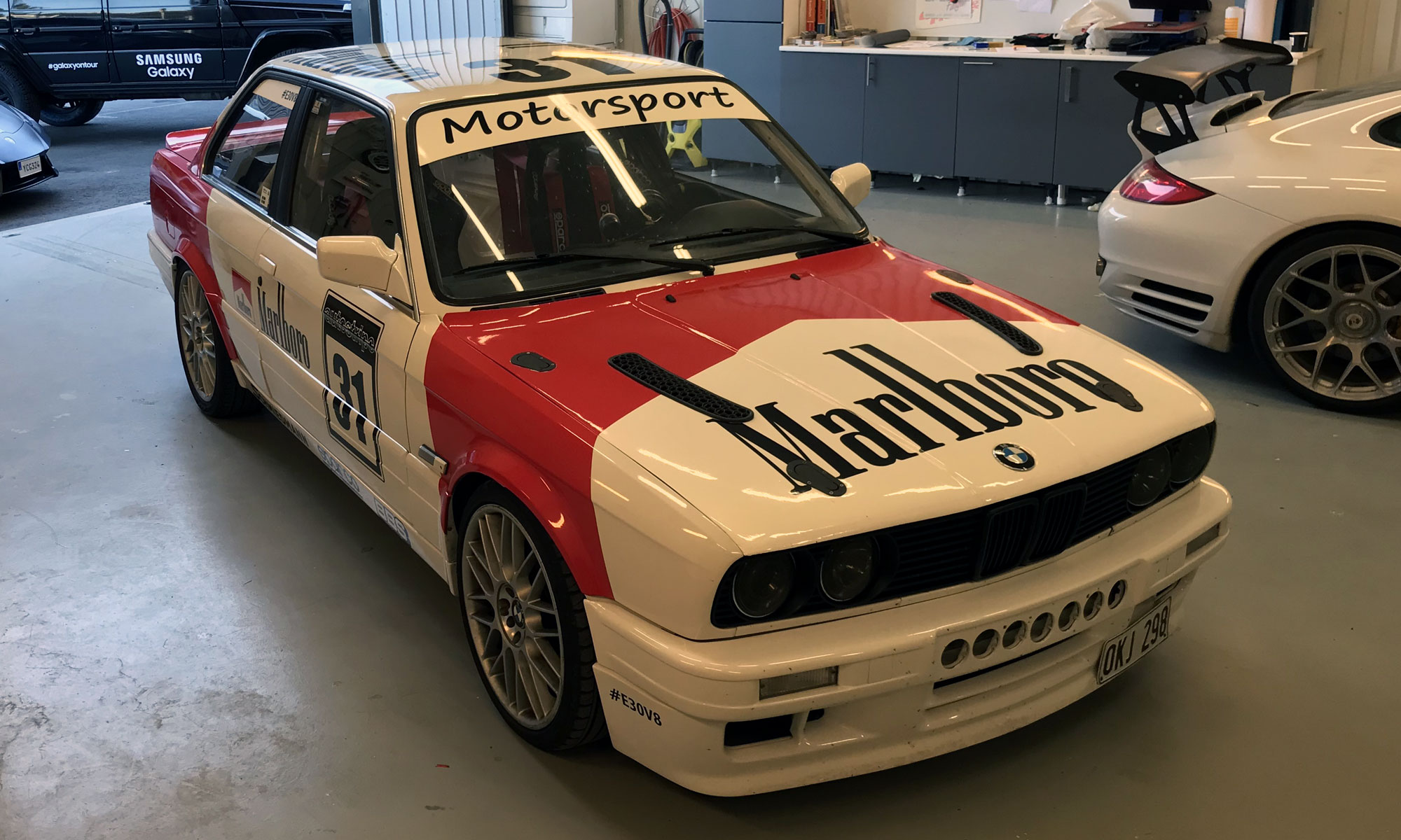 BMW E30 V8 – utfört uppdrag