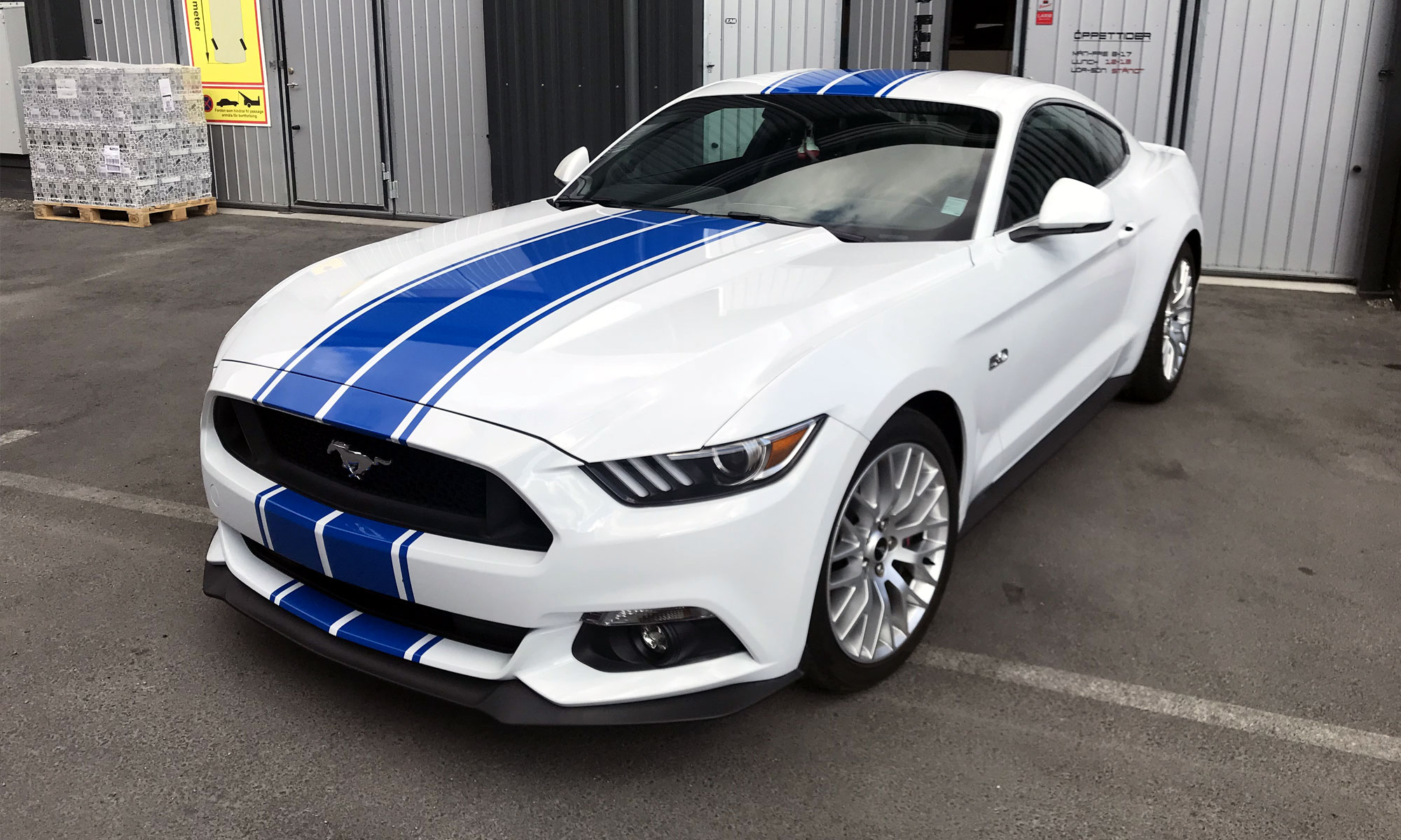 FORD MUSTANG GT – utfört uppdrag