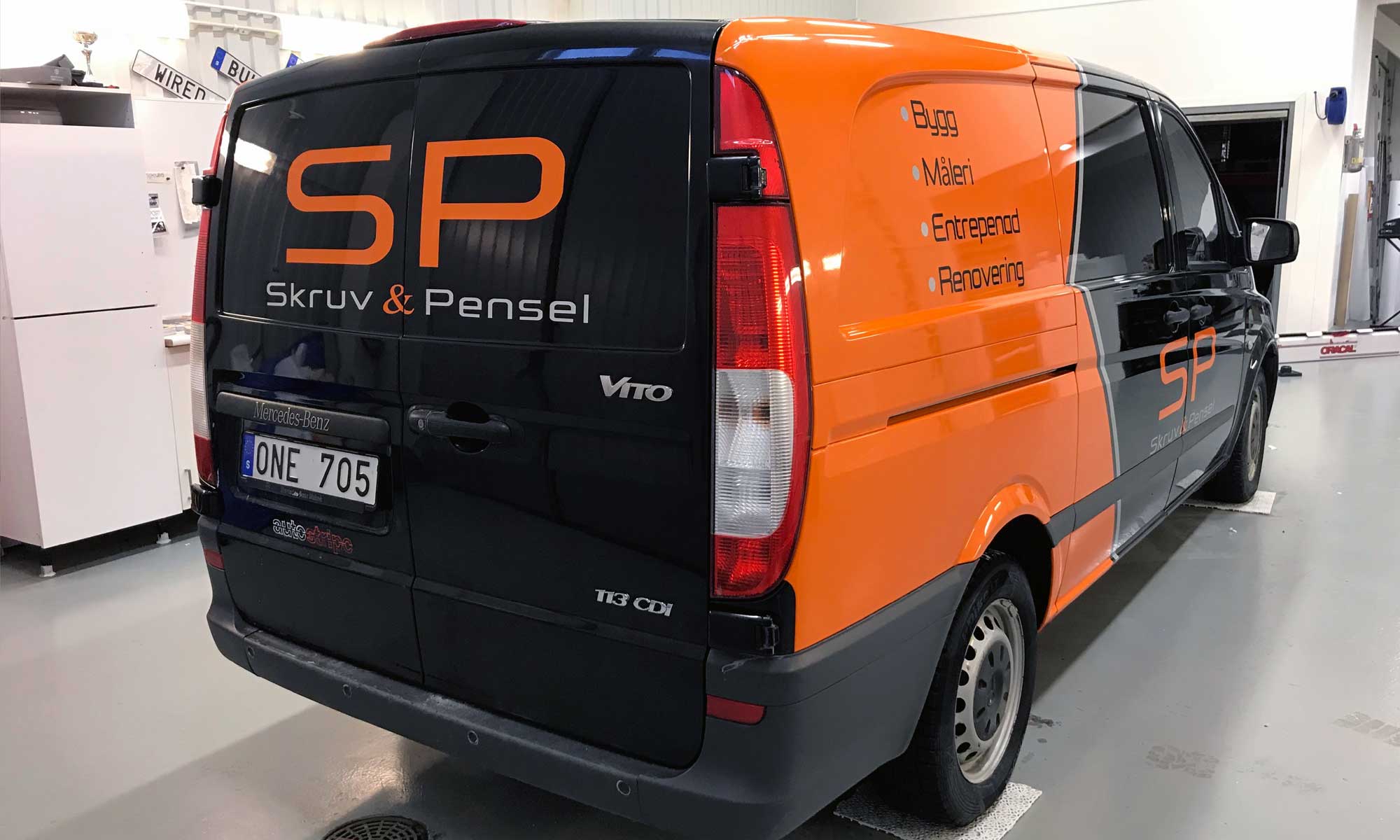 MERCEDES VITO – utfört uppdrag