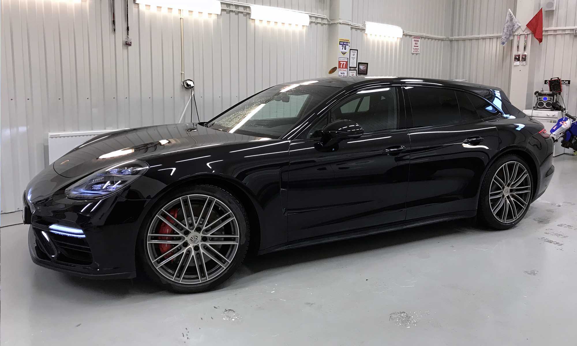 PANAMERA TURBO S – utfört uppdrag