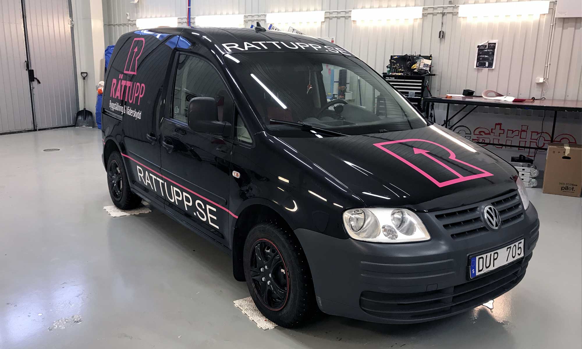 CADDY RÄTTUPP – utfört uppdrag