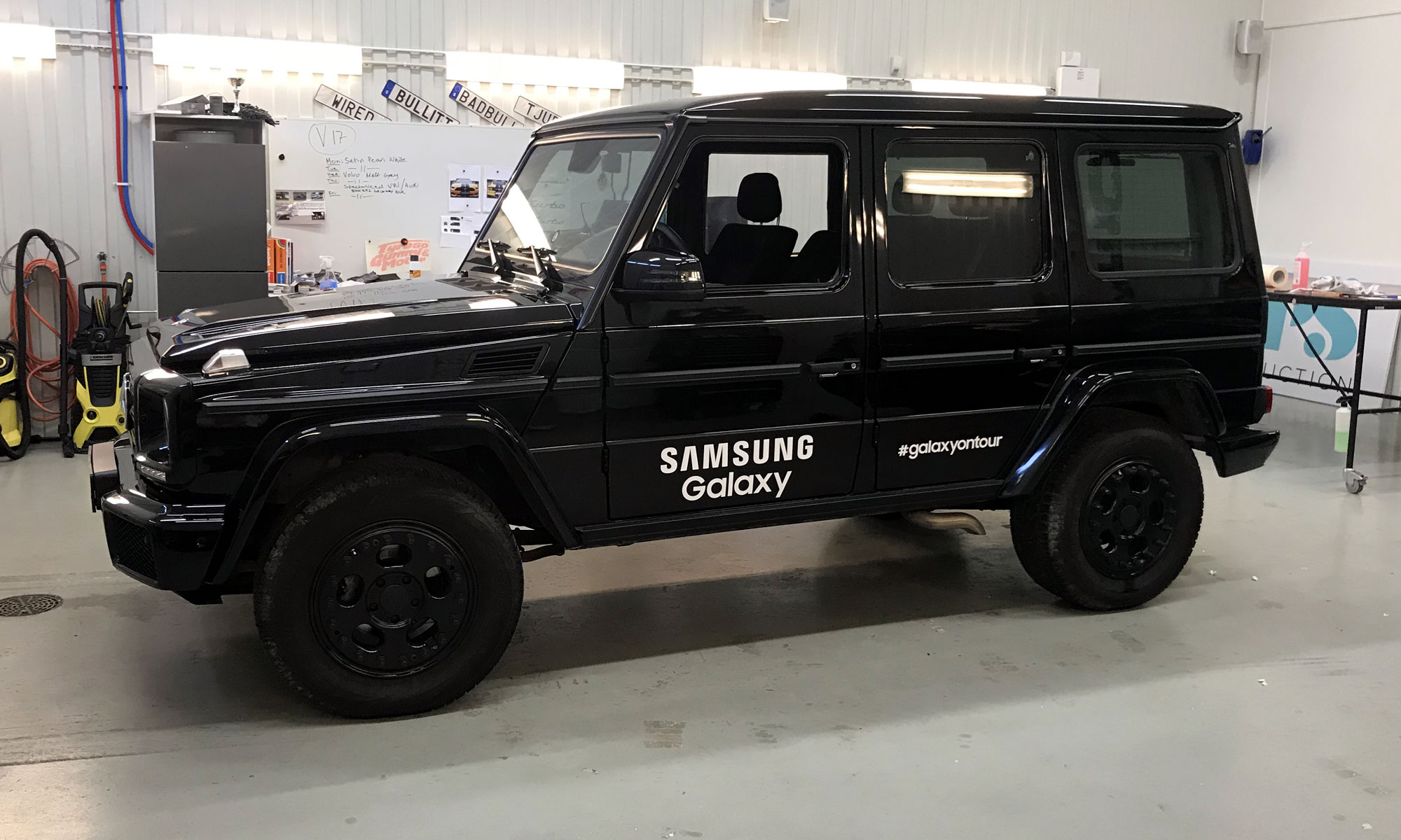 MERCEDES G-KLASS – utfört uppdrag