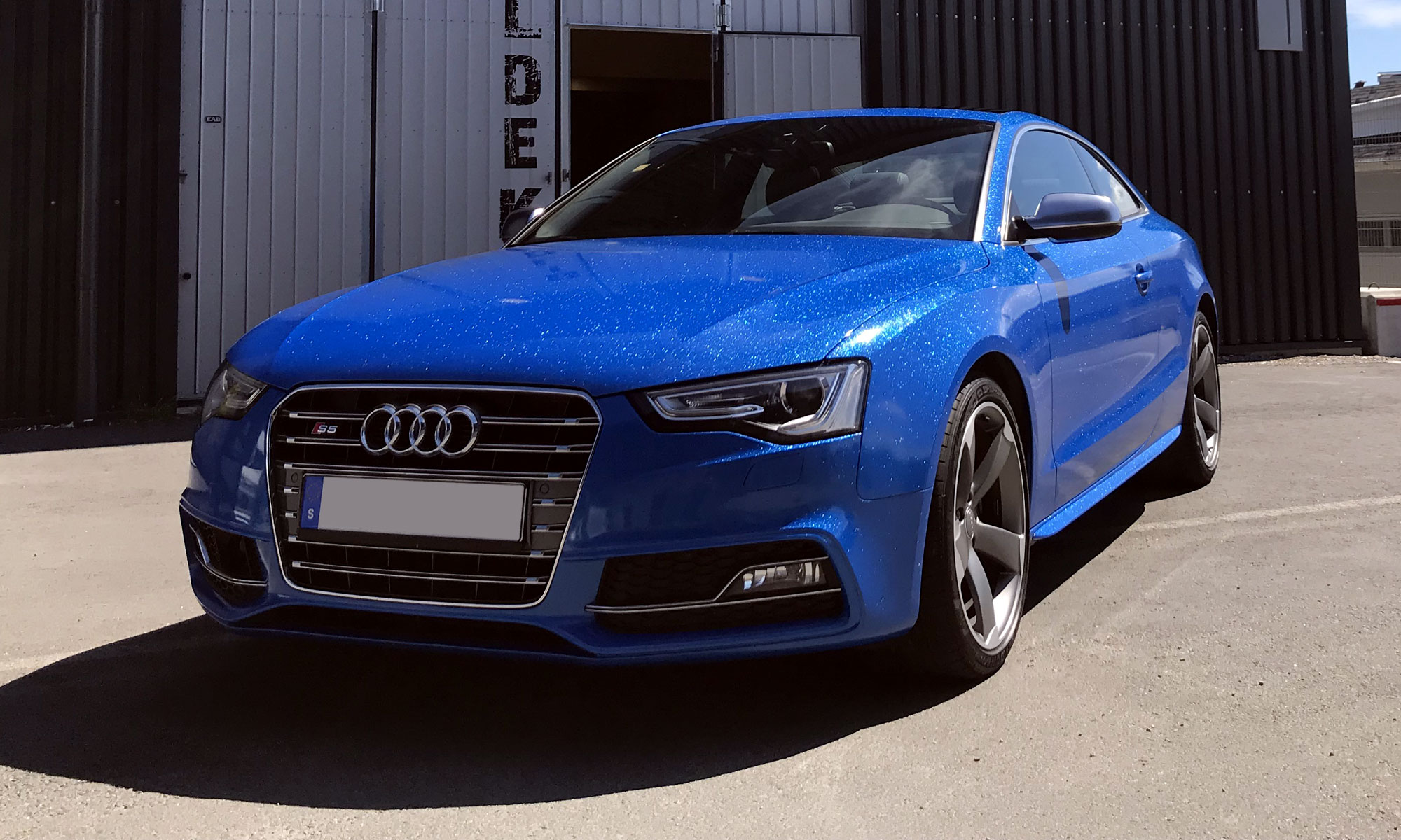 AUDI S5 – utfört uppdrag